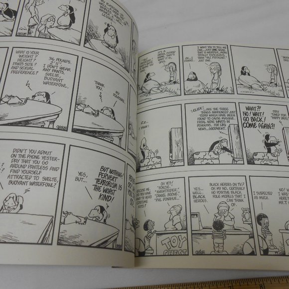 Excellent PB BOOK: Toons For Our Times Bloom County Berke, Breathed 1984 📘🔥 - Picture 4 of 9